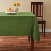 Green Tablecloth