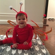 Crab Baby Costume