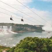 Zip Line Over Niagara Falls