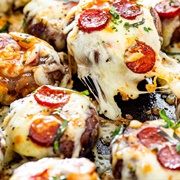 Pizza Stuffed Mushroom