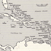 Caribbean Native Geography