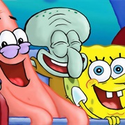 SpongeBob, Patrick Star and Squidward