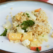 Apple Israeli Couscous