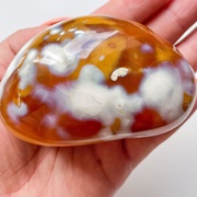 Orca Agate Carnelian