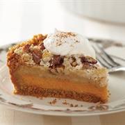 Pumpkin Pecan Layer Pie