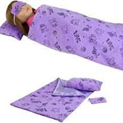 Zita Element 18&quot; Doll Sleeping Bag, Pillow &amp; Mask