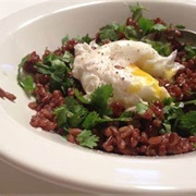 Egg Red Rice