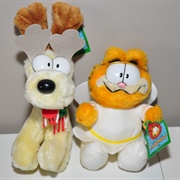 Garfield Mcdonald&#39;s Christmas Plush Dolls