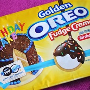 Birthday Cake Oreo - Fudge Dipped Vanilla