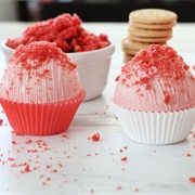 Strawberry Crunch Cheesecake Hot Cocoa Bombs