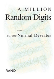 A Million Random Digits With 100,000 Normal Deviates (RAND Corporation)