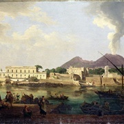 The Bay of Naples, Seen From Chiaja (Joseph Rebell)