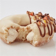 Krispy Kreme Reese&#39;s Pieces Doughnut