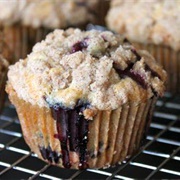 Baked Blueberry Muffin