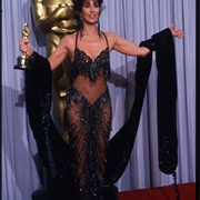 Cher Wins Best Actress in a Leading Role Oscar 1988