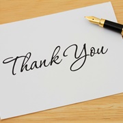 Thank You Notes