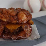 Apple Fritter Burger