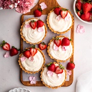 White Chocolate Cheesecake Tartlets