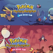 Pokémon Mystery Dungeon: Blue Rescue Team and Red Rescue Team