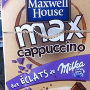 Maxwell House Max Cappuccino Milka