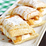 Apple Cheesecake Napoleons