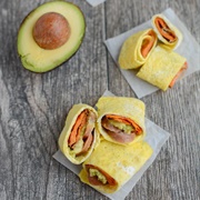 Egg and Sweet Potato Wrap