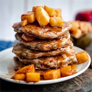 Apple Buckwheat Pancakes