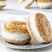 Gingerbread Ice Cream Sandwich