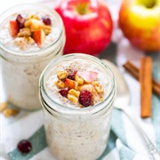 Apple Cinnamon Overnight Oats