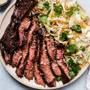 Grilled Five Spice Flank Steak