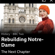 Rebuilding Notre Dame