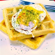 Egg and Waffle