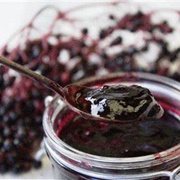 Steamed Elderberries