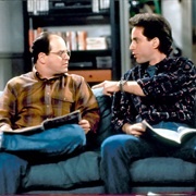 Jerry Seinfeld and George Costanza (Seinfield)