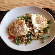 Egg and Israeli Couscous