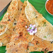 Onion Rava Dosa