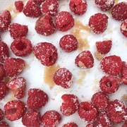 Baked Raspberries