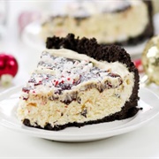 Peppermint Bark Silk Pie