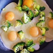 Egg and Broccoli