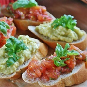 Bruschetta With Parsley