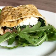 Egg and Sturgeon Wrap