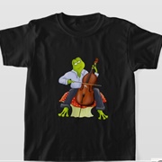 The Hated Cello Frog Shirt