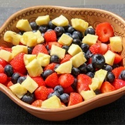 Strawberry Blueberry Pineapple Salad