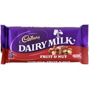 Cadbury Fruit Nut