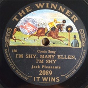 I&#39;m Shy Mary Ellen, I&#39;m Shy - Jack Plesants