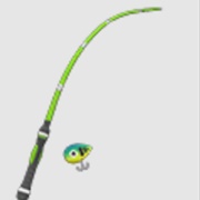 Fish Fishing Rod