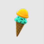 Orange-Mint Cone