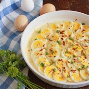 Eggs Au Gratin