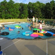 Backyard Pool Party