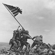 Raising the Flag on Iwo Jima (1945)